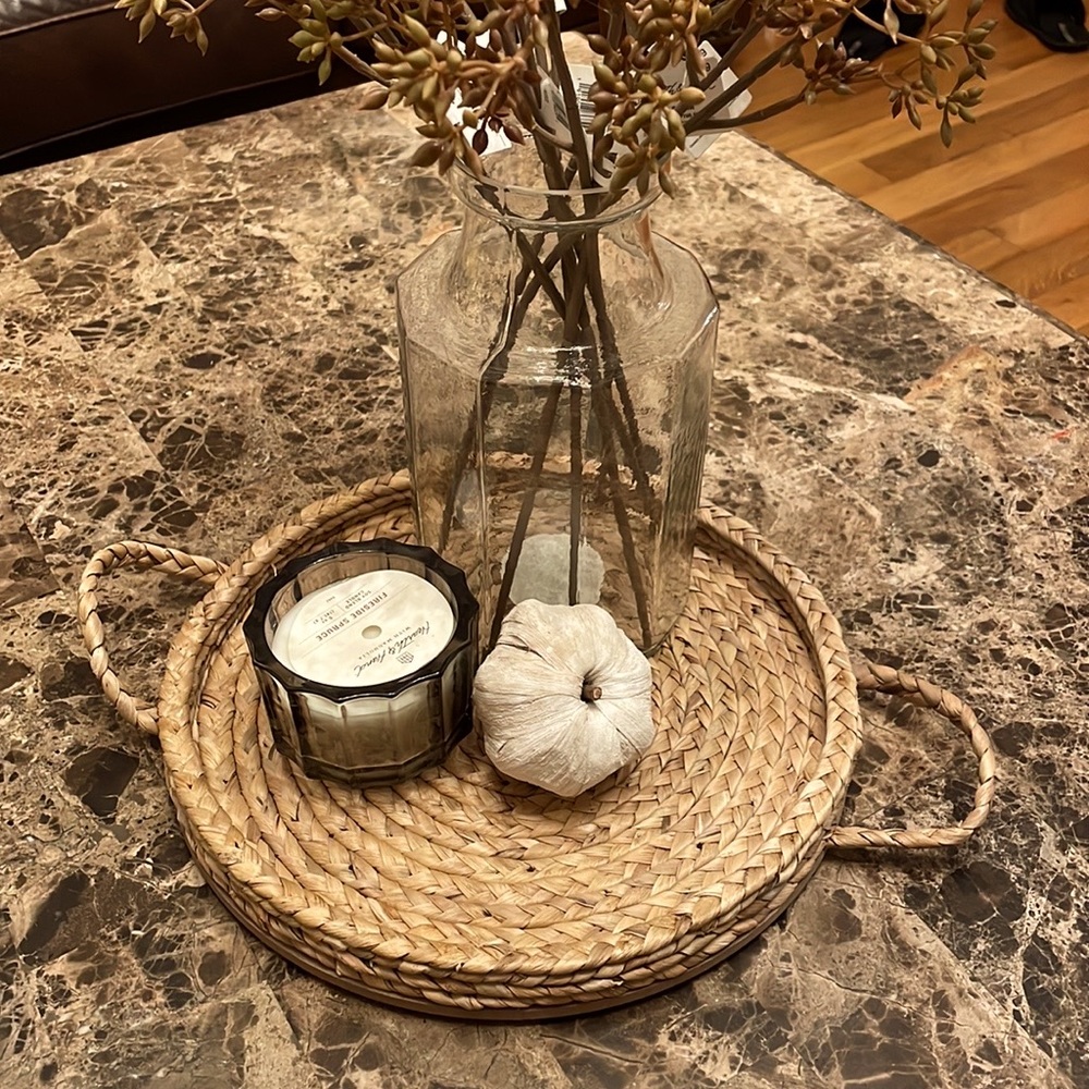 Hearth and hand fireside spruce candle